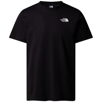 Tricou bărbați The North Face M Vertical Ss Tee negru TNF BLACK