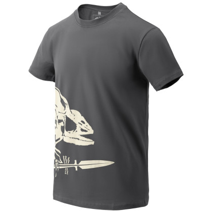 Tricou bărbați Helikon-Tex T-Shirt (Full Body Skeleton) gri Shadow Grey