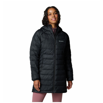 Geacă lungă de iarnă femei Columbia Powder Lite™ II Mid Jacket negru Black