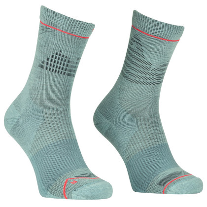 Șosete femei Ortovox Alpine Pro Comp Mid Socks W albastru/gri