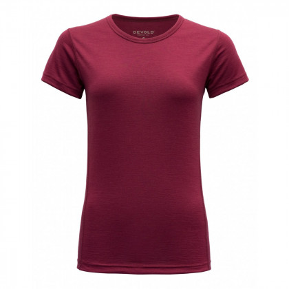 Tricou femei Devold Breeze Woman T-Shirt roșu