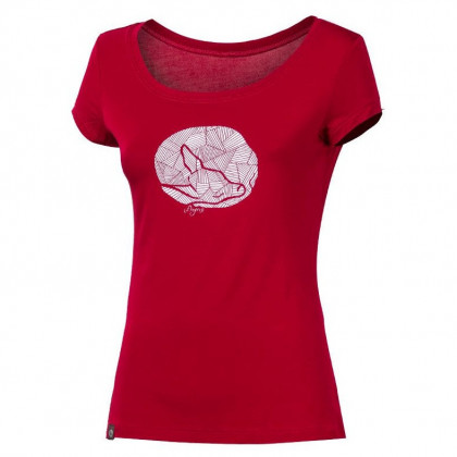 Tricou femei Progress OS Liberta "Kolousek"24IH roșu/alb