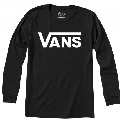 Tricou bărbați Vans MN Vans Classic Ls negru/alb