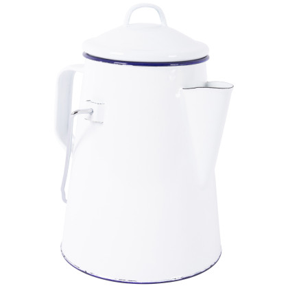 Fierbător Bo-Camp Tea kettel enamel alb/albastru white/blue