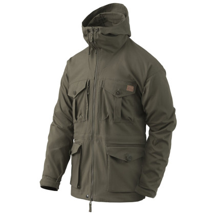 Geacă bărbați Helikon-Tex Sas Smock - Duracanvas verde Taiga Green