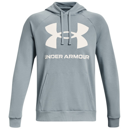 Hanorac bărbați Under Armour Rival Fleece Big Logo_HD albastru/alb