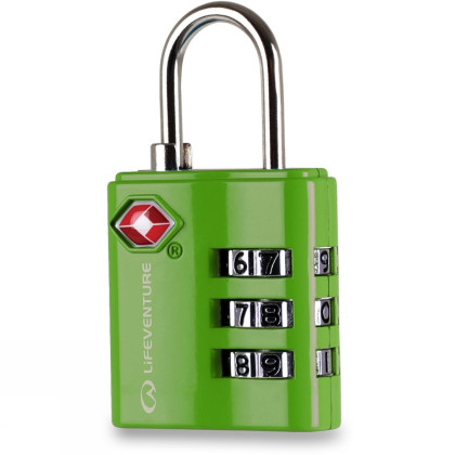 Lacăt Lifeventure TSA Combi Lock verde green