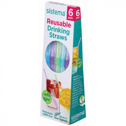 Pai Sistema Reusable Drinking Straws 6