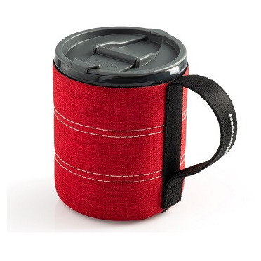 Cană GSI Outdoors Infinity Backpacker Mug roșu