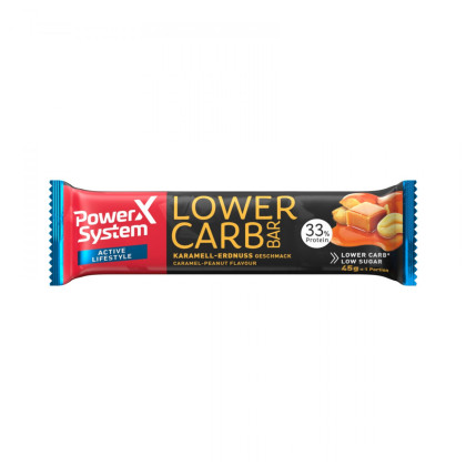 Baton Jerky Power System Crunchy Bar 32% Peanutbutter with Crunchy Caramel 45g