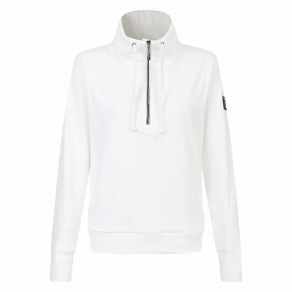 Hanorac femei Dare 2b Glint Sweater alb BlancDeBlanc