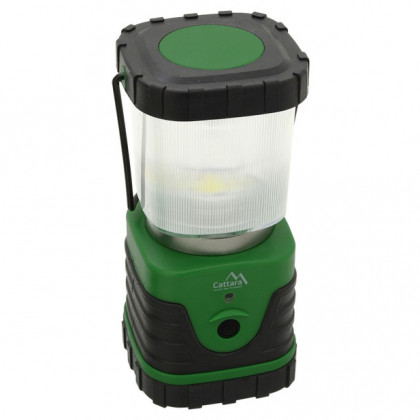 Lumină LED Cattara LED 300lm CAMPING negru/verde