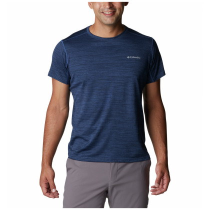 Tricou bărbați Columbia Alpine Chill™ Zero Short Sleeve Crew albastru