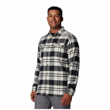 Cămașă bărbați Columbia Flare Gun™ Stretch Flannel negru/alb Black River Crossing Plaid