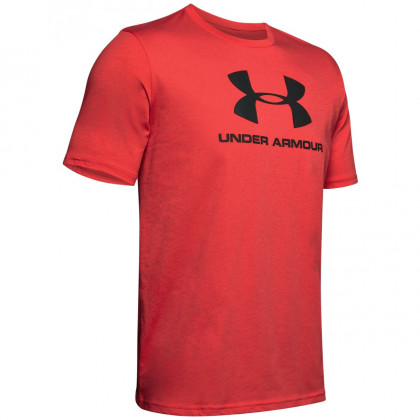 Tricou pentru bărbați Under Armour Sportstyle Logo SS roșu