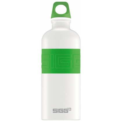 Sticlă Sigg Cyd Pure White Touch 0,6 l verde