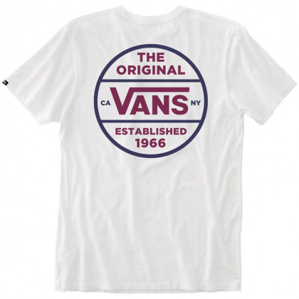Tricou bărbați Vans Mn Authentic Original S/S alb