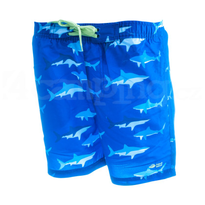 Șort copii Aquawave Shark Kids Pants albastru SURF THE WEB/SHARK PRINT