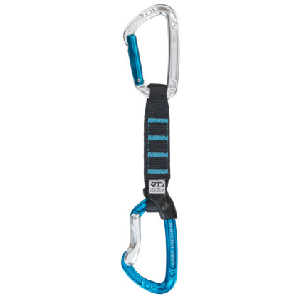 Buclă echipată Climbing Technology Aerial PRO set 12 cm DY argintiu/albastru