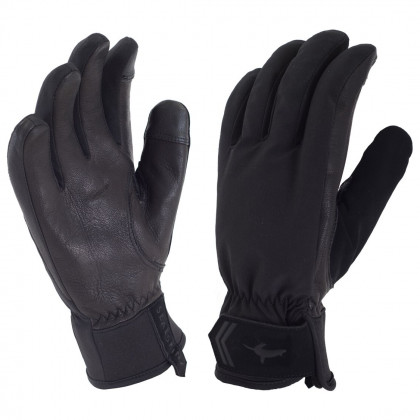 Mănuși femei SealSkinz Women's All Season Glove negru Black/Charcoal