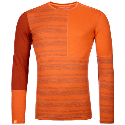 Tricou funcțional bărbați Ortovox 185 Rock'N'Wool Long Sleeve