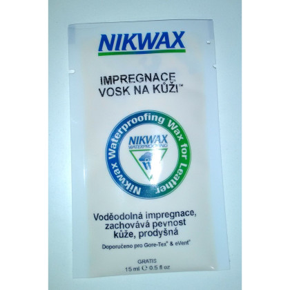 Impregnație ceară pentru piele Nikwax 15 ml
