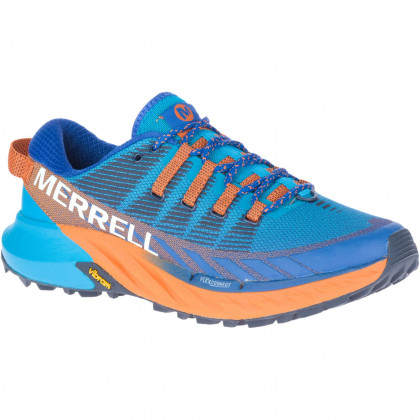 Încălțăminte de alergat pentru bărbați Merrell Agility Peak 4 albastru/portocaliu