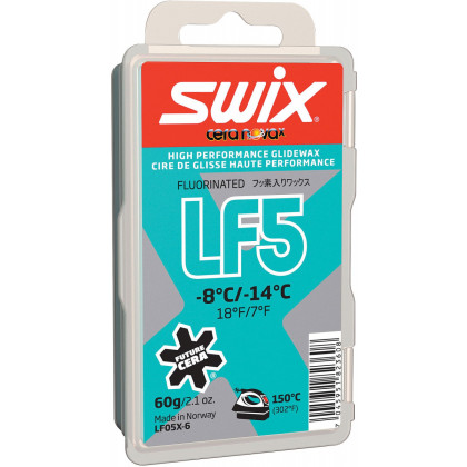 Ceară Swix LF5X-6 60g -8°C/-14°C