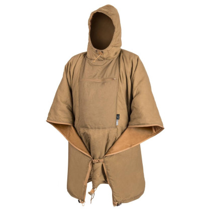 Poncho Helikon-Tex Swagman Coyote verde