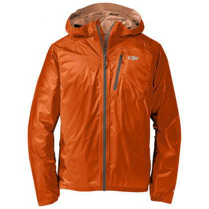 Geacă bărbați Outdoor Research Men's Helium II Jacket portocaliu/gri