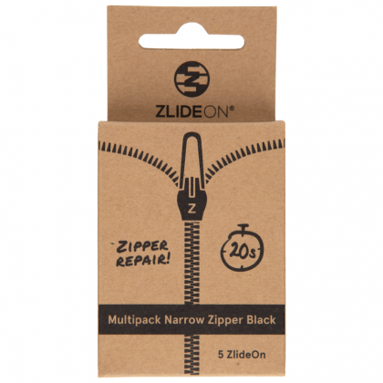 Accesorii pentru voiaj ZlideOn Multipack Narrow Zipper argintiu