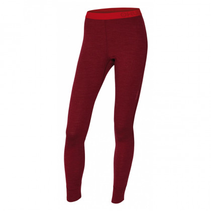 Pantaloni funcționali femei Husky Merino 100 roșu
