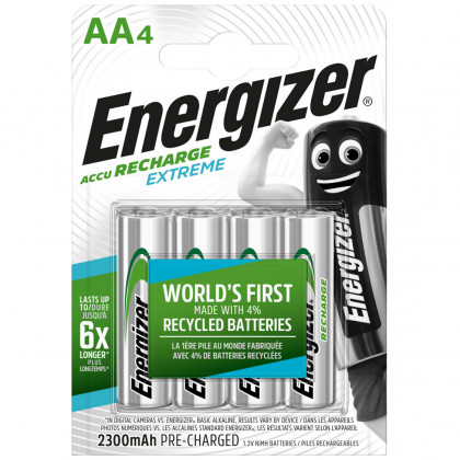 Baterie încărcabilă Energizer AA / HR6 - 2300 mAh argintiu