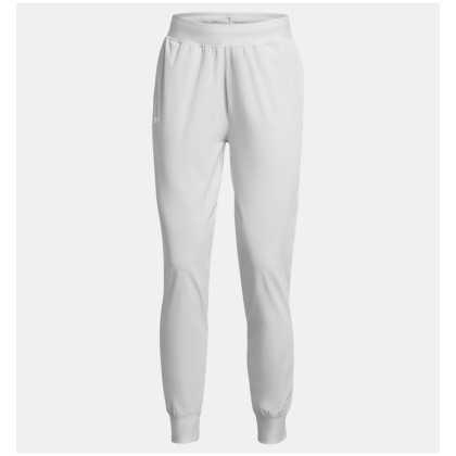 Pantaloni femei Under Armour ArmourSport High Rise Wvn Pnt gri deschis