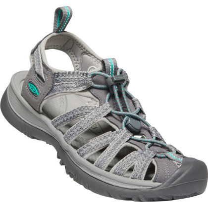 Sandale pentru femei Keen Whisper W gri deschis MediumGrey/PeacockGreen