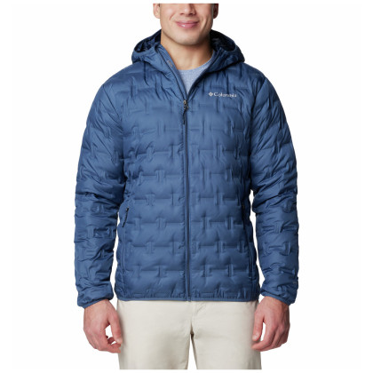 Geacă bărbați Columbia Delta Ridge™ II Down Hooded Jacket albastru închis Dark Mountain