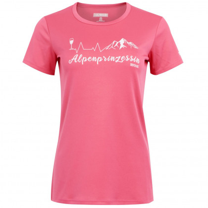 Tricou femei Regatta Wmn Fingal Slogan roz