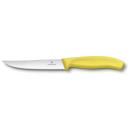 Cuțit pentru steak Victorinox 12 cm galben