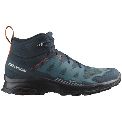 Încălțăminte bărbați Salomon Ardent Mid Gore-Tex negru/albastru Carbon / Stargazer / Pearl Blue