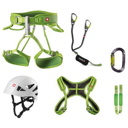 Set pentru Via Ferrata Ocún Twist + Chest Shard set