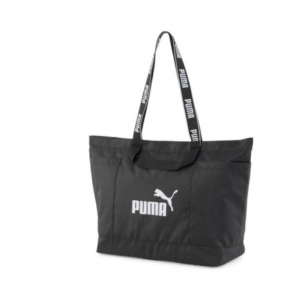 Geantă femei Puma Core Base Large Shopper negru/alb