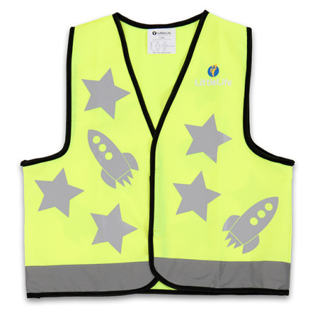 Vesta pentru copii LittleLife Hi-Vis Safety Vest galben