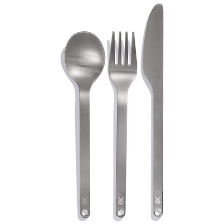Set tacâmuri Hydro Flask Flatware Set Stainless Pouch