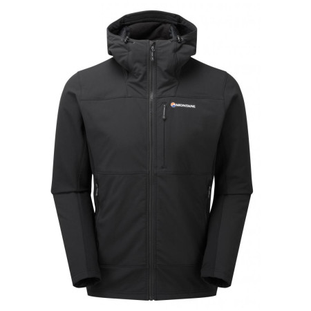 Geacă softshell bărbați Montane Krypton Hoodie negru