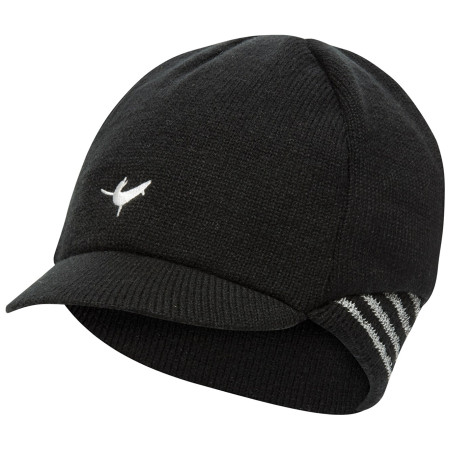 Căciulă SealSkinz Belgian Style Cycling Cap negru Black