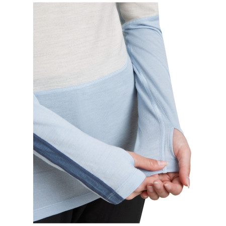 Tricou funcțional femei Icebreaker Women Merino 200 Oasis+ LS Crewe