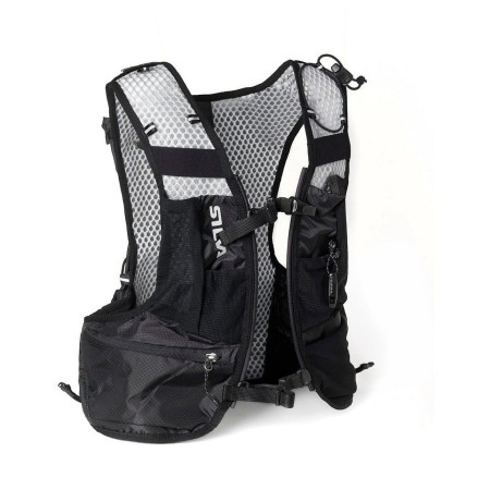 Vestă de alergat Silva Strive Light 10 negru/alb