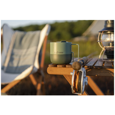 Cană termică Klean Kanteen Rise 14oz Mug (w/ Flip Lid)