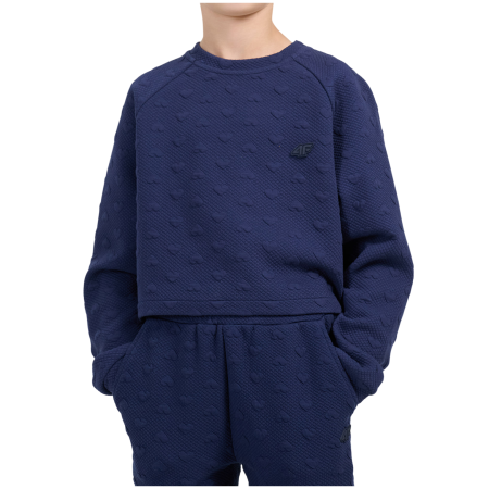 Hanorac copii 4F Sweatshirt F2768 Navy albastru închis Navy