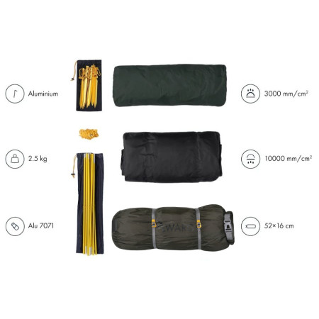 Cort turistic Warg Kodiak 2